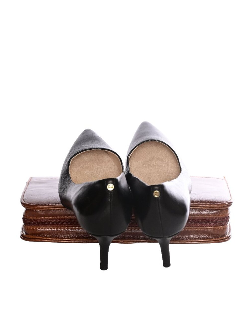 COLE HAAN Black Leather Pointed Toe Stiletto Heels
Women’s Sz 8~ Classic Styling - Picture 3 of 11